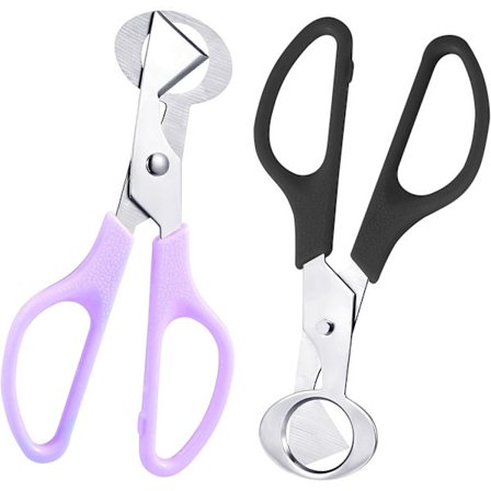 Vagtler af rustfrit stål til vagtelæg, 2 stk.