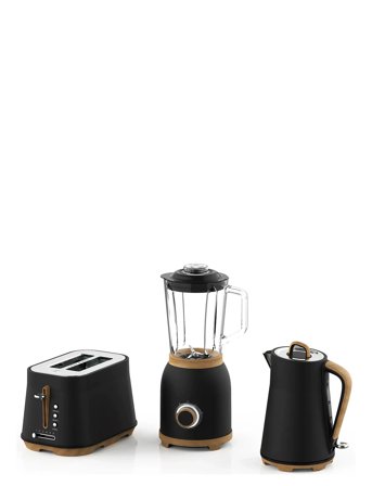 Witt Witt Premium Element Breakfast Set - Black - ONE SIZE