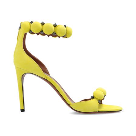 Alaïa, La Bombe heeled sandals Geel, Dames, Maat:37 EU,leer