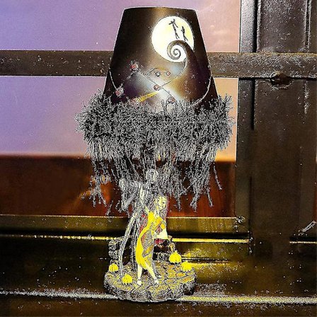 Dww-ledd bordslampa Bordslampa Tofs Jack Skellington Goth DXGHC