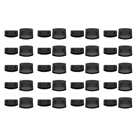 40 stk. Sengelameller Endekapsler Holdere Stikkontakt Møbeltilbehør til at holde og sikre trælameller Sengbræt Skeletramme