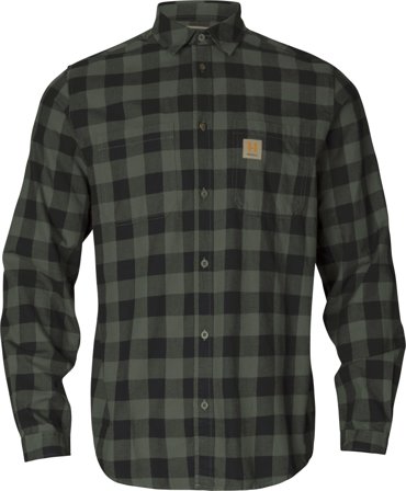 Härkila Scandinavian L/S Shirt Green Check