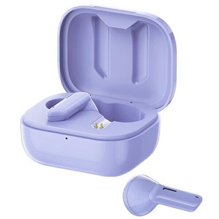 AWEI Bluetooth 5.1 T36 TWS hörlurar + dockningsstation lila/lila