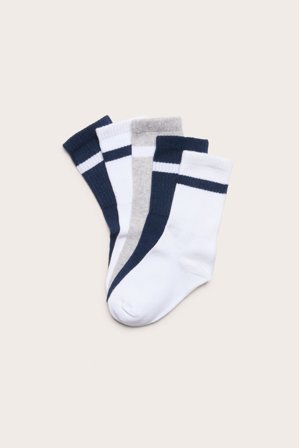 Kappahl | 5-pk. treningssokker Mørkeblå 23/26 | Mørkeblå