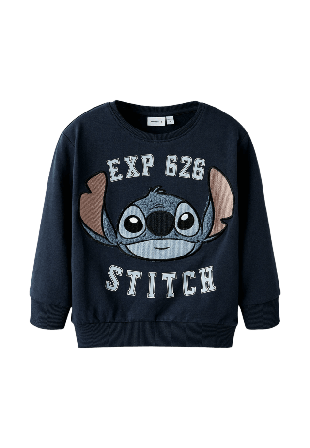 Name It NMMONUR Tröja STITCH Hoodies & sweatshirts Herr Blå 110
