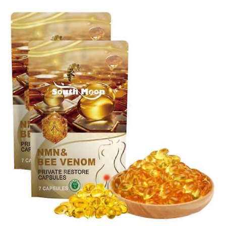 2x Bi-gift Naturlig Reparerende Vaginale Kapsler, Bi-gift Strammende Vaginale Kapsler