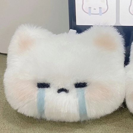 Cartoon e Expression plysch nyckelring Kawaii Doll Pendant Bag Ch