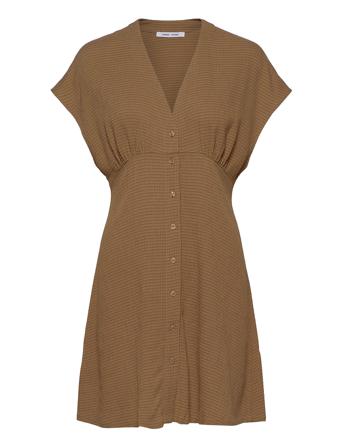 Valerie Short Dress 11238 Kort Klänning Brun Samsøe Samsøe