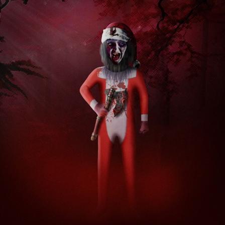 2023 karnevaali cosplay esitys puku kauhuversio Krampus äiti Halloween 120cm