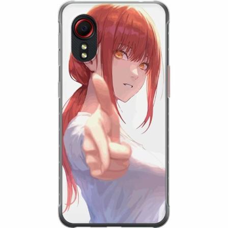 Samsung Galaxy Xcover 5 Genomskinligt Skal Makima Chainsaw Man