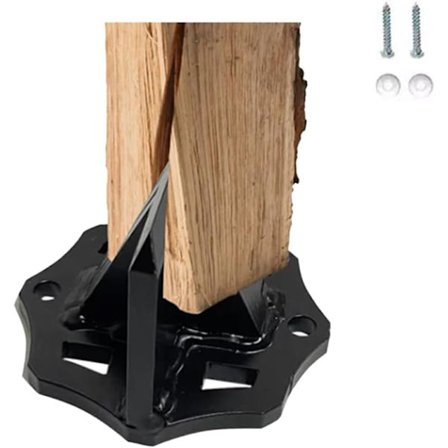 Vedklyv i gjutjärn för ved, klyvkil i höghållfast konstruktionsstål, vedklyvkil, för små vedspisar