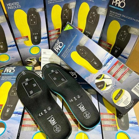 CRIVIT PRO Ladattavat lämmitettävät pohjalliset Sähkölämmitteiset pohjalliset Miesten ja naisten pohjalliset, joilla voi kävellä