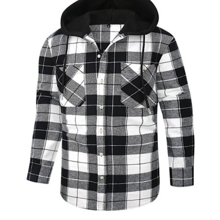 Mænds Plaid Skjorter Langærmede Skjorter Med Lommer Knapliste Mænds Plaid Skjortejakker Flannelskjorter