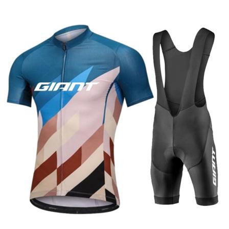 Cykeltrøjesæt 2023 Sommer MTB Cykeltøj GIANT Cykeluniform Maillot Ropa Ciclismo Hombre Cykelbeklædningsdragt til mænd Photo Color-10 XS