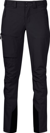 Bergans Women's Breheimen Softshell Pants Women hiking trousers Black L