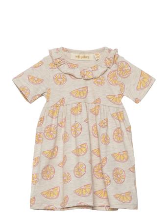 Sgjenni Oranges Ss Dress Beige Soft Gallery