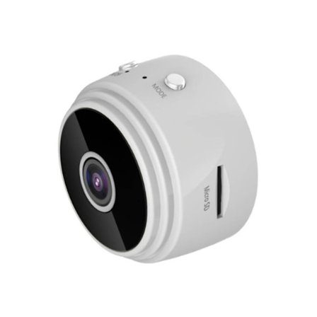 Mini Trådlös Kamera HD 4K Wifi med Rörelsedetektering Vit YEMAESRE