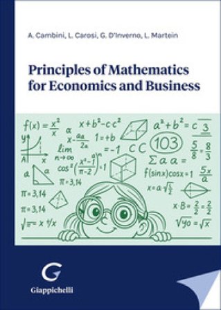 Principles of mathematics for economics and business Giovanna D'inverno