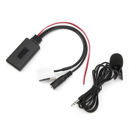 Bluetooth 5.0 AUX-kabel Ljudadapter med Mikrofon för Audi A4 B7 TT A8 R8 A3 Handsfree Ersättning