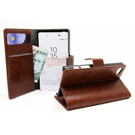 Crazy Horse Wallet Sony Xperia Z5 Compact (E5823)