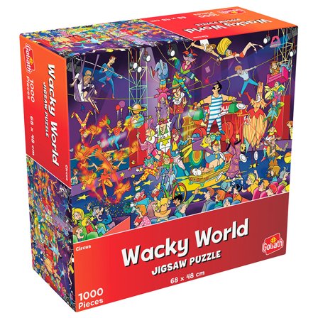 Wacky World Cirkus Pussel 1000 Bitar