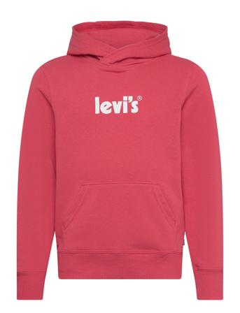 Levi's Poster Logo Pullover Hoodie Red Levi's