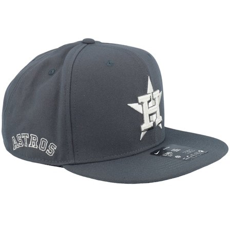 Nike MLB - MLB Grijs snapback Cap - Houston Astros Statement Dri-fit Pro Anthracite Snapback - Nike @ Hatstore