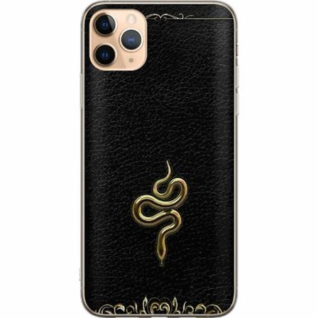 Apple Iphone 11 Pro Max Mjukt Skal - Guld Orm
