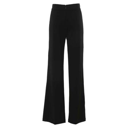 Pinko, Wide Trousers Zwart, Dames, Maat:M