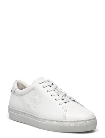 Th Elevated Crest Sneaker Low-top Sneakers Hvid Tommy Hilfiger