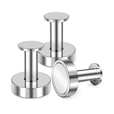 3-pak Magnetiske Kroge Kraftige Magnetiske Bøjler, Super Stærke Magnetiske Kroge Kompatible til Ophængning af Frakker Og-dt