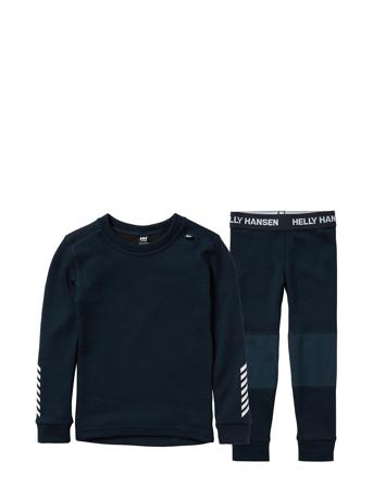 K Lifa Merino Set Outerwear Base Layers Baselayer Sets Navy Helly Hansen