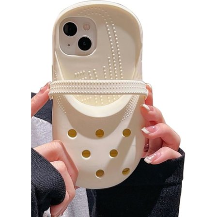 iPhone 14 Pro Max/iPhone 15 Pro Max Deksel, 3D Myk Silikon Morsom og Dum Merkelig Toppelsko Telefondeksel, Stygg Telefondeksel Bytteutfordring Gaver 