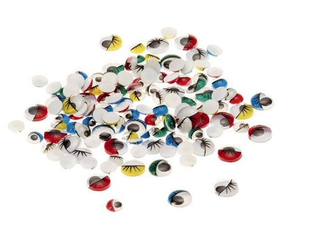 PLAYBOX Plastögon med fransar 230/fp - Lyreco - Skola och förskola - Hobbymaterial - Pyssel - Ögon