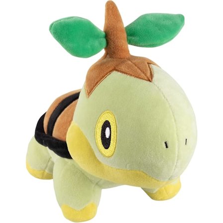 Jazwares Pokémon Turtwig 8" Plussjdyretøy - Offisielt lisensiert - Perfekt gave til barn
