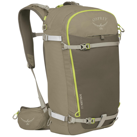 Osprey M's Soelden 32L Skidryggsäck Olive Tan/Earl Grey
