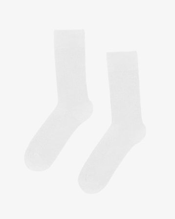 Classic Organic Sock - Optical White - Male - 41-46