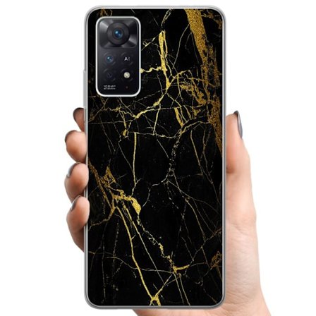 Yhteensopiva Puhelinkuori Xiaomi Redmi Note 11 Pro 5G Marmori Musta & Kulta