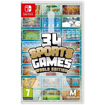 34 Sports Games World Edition - Nintendo Switch-spel