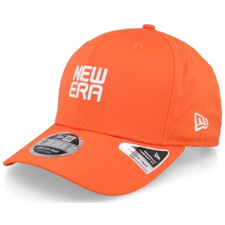 New Era - Orange adjustable Kasket - Poly 9FIFTY Orange/White Adjustable @ Hatstore