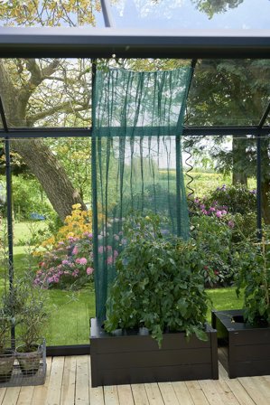 Juliana R04082 Skuggnät till växthus, grön 150x370 cm, Växthus & orangerier