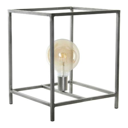 Bordslampa Dkd Home Decor Metall Mörkgrå (33 X 33 X 40 Cm)