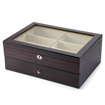 2-Tier Sunglasses Storage & Display Case – 12 Pair for Men