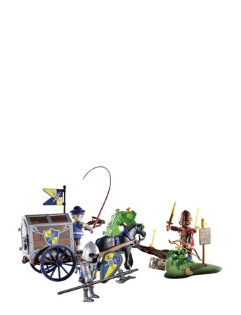 PLAYMOBIL Playmobil Novelmore Transportrøveri - 71484 - Multi/patterned - ONE SIZE