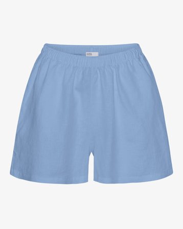 Linen Shorts - Seaside Blue - Female - XS - Sustainable material - Ethical production