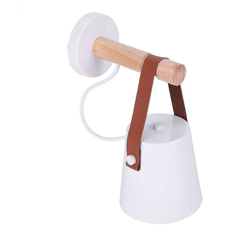 Seinävalaisin Moderni Puu Rauta Led Seinälamput Minimaslist E27 Seinälampun Valonkiinnike