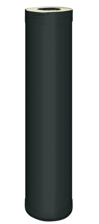 Harvia WHP1000M Forlenger for skorstein Svart, 1000 mm, Badstu