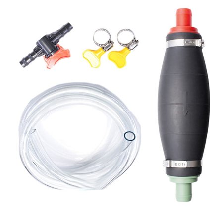 Håndpumpe til benzin, olie med slange