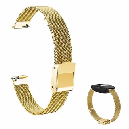 Fitbit Ace 2 / Inspire HR buckle design stainless steel watch band - Gold
