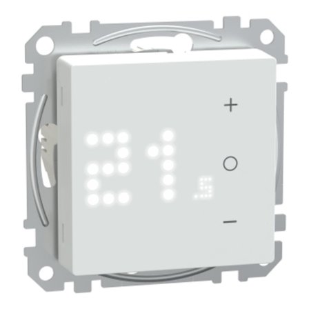 Schneider Electric WDE002497 Termostat uppkopplad Vit, Värme